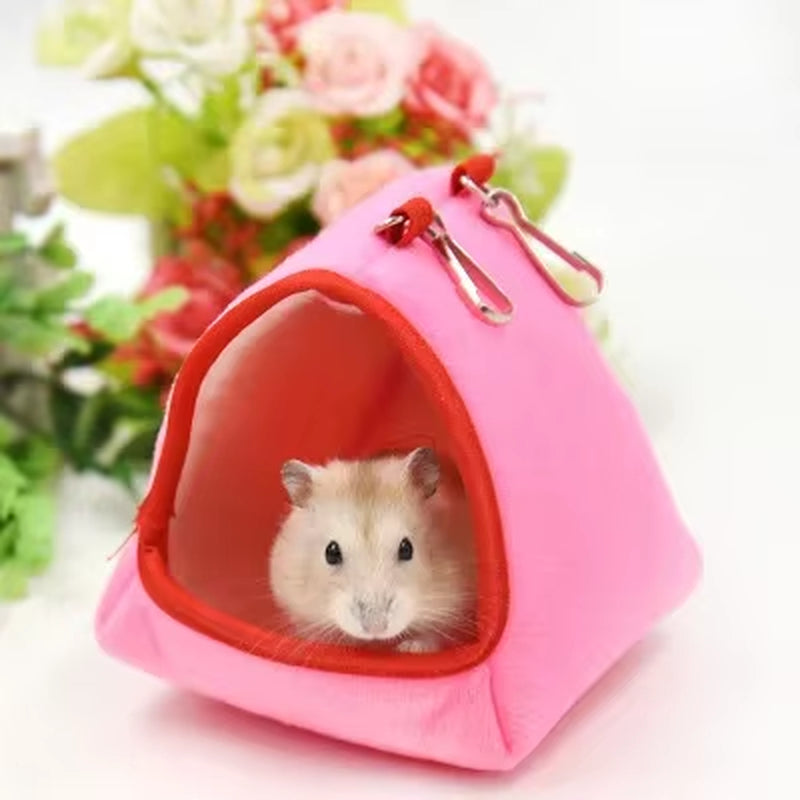 Pet Supply Winter Soft Fleece Guinea Pig Bed Small Animal Cage Mini Mat Hamster Rat Sleeping Bed Hamster Bed Sofa Hedgehog