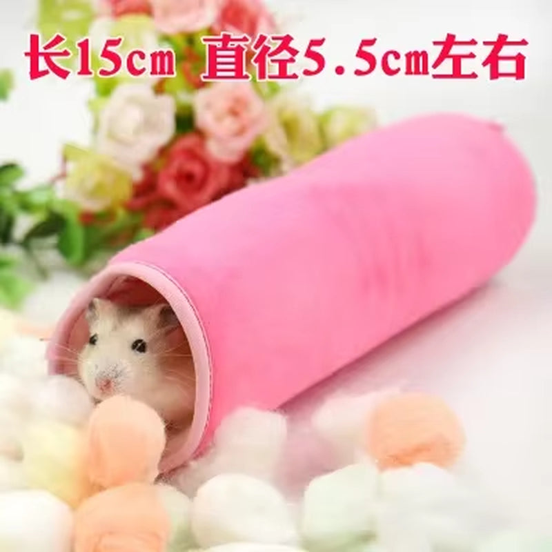 Pet Supply Winter Soft Fleece Guinea Pig Bed Small Animal Cage Mini Mat Hamster Rat Sleeping Bed Hamster Bed Sofa Hedgehog