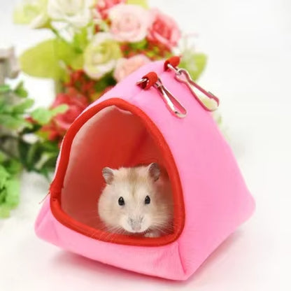 Pet Supply Winter Soft Fleece Guinea Pig Bed Small Animal Cage Mini Mat Hamster Rat Sleeping Bed Hamster Bed Sofa Hedgehog