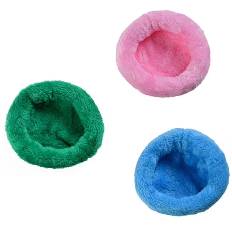 Pet Supply Winter Soft Fleece Guinea Pig Bed Small Animal Cage Mini Mat Hamster Rat Sleeping Bed Hamster Bed Sofa Hedgehog