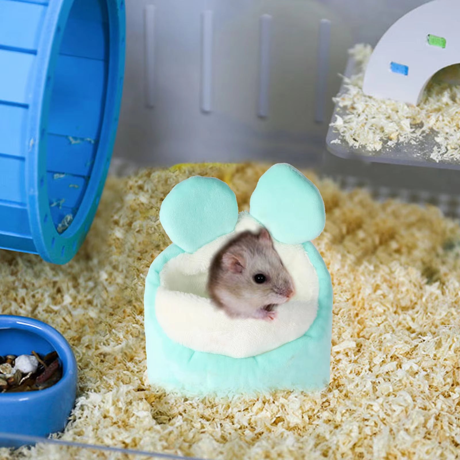 Hamster Platform Cage Pet Hamster Nest Accessories Pet Ladder Chinchilla Jump Sugar Glider Toys Hammock Guinea Hideout Rat